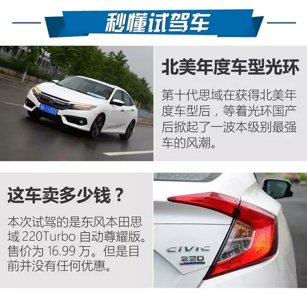 憑什么叫神車(chē)？ 本田思域220Turbo試駕